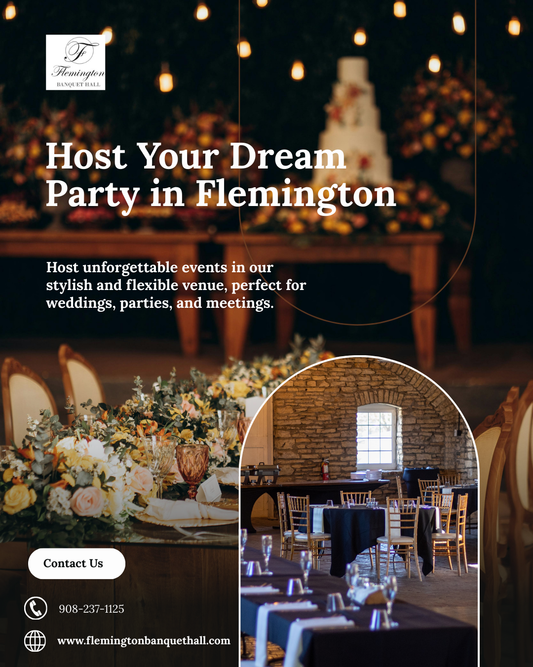 Charming Birthday Party Hall in Flemington, NJ